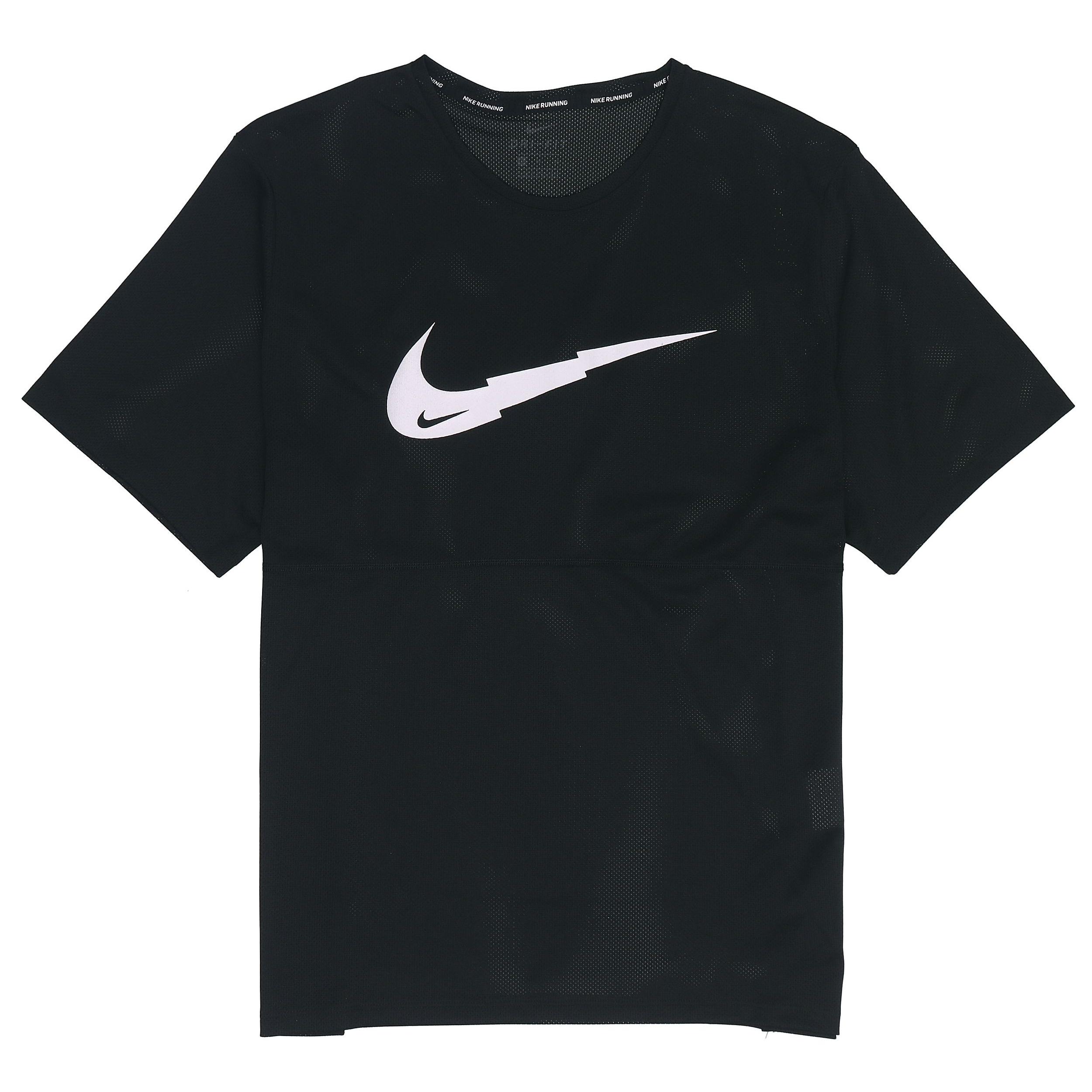 Nike Quick Dry Breathable Mesh Sports Short Sleeve Black Men s DB4006-010 XL