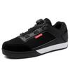 Mens Mountain Bike Cycling Shoes Flat Sole Stiff Rubber Outsole Breathable MTB Clipless Pedal