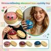 Realistisk Kjempe Dampet Bolle, En Leke Med En Dampkoker, En Deigkule Med Lang Hevetid Designet For Stresslindring.