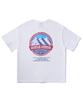 Peullukeu Snow Mountain Adventure Pigment Short Sleeve T-Shirt White Fst735