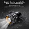 Electric Scooter Head Lamp, High Brightness LED Bike Light Rechargeable LED Headlight for  CelsiusPro for Night Riding