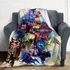 Monster Hunter Riders Flannel Blanket Throw Blanket Soft Warm Sofa Bed Camping Car Home Decor Unique Christmas Gift C930503