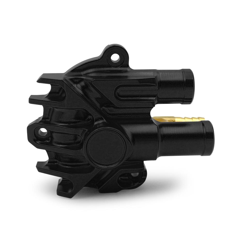 FOR Vespa GTS GTV Motorcycle Accessories CNC Engine Radiator Cooling Water Pump Guard Protection Cove
