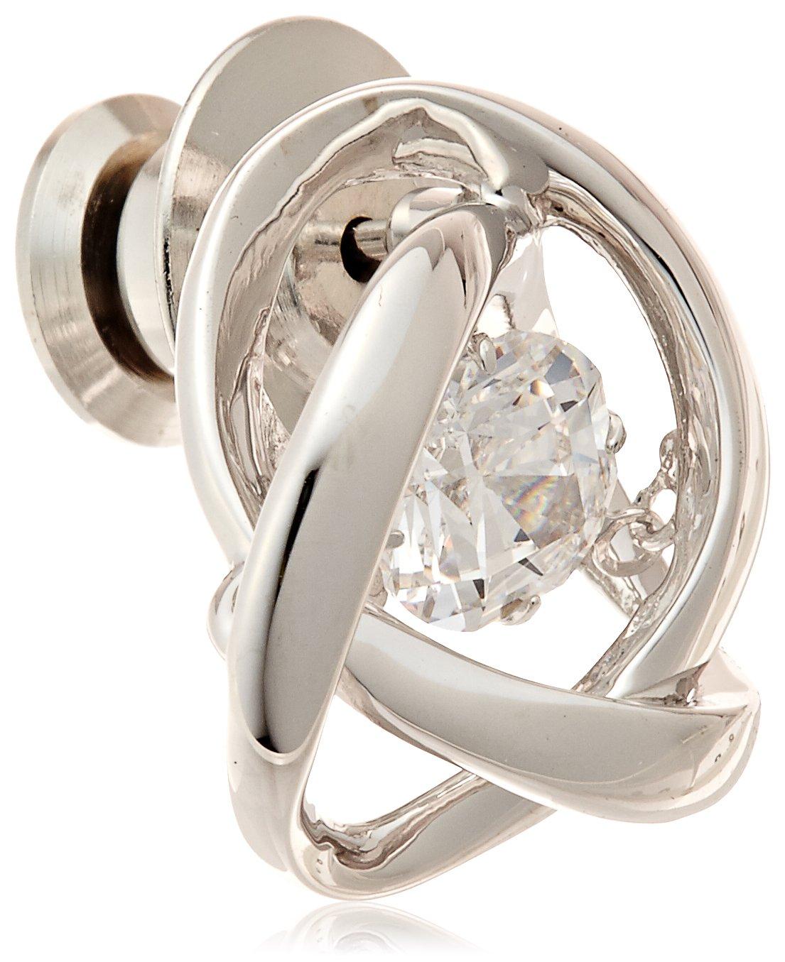 

Crossfor New York Серебряная мини-брошь для мужчин, Сделано в Японии NY-T012,