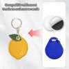 Soft Silicone Fruits Pattern Access Card Case Anti Loss Tracking Protector for Workplace and School Entry Security