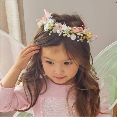 Recipe Tinkerbell Fairy Tiara Headband – Floral Crown Hair Accessory for Girls