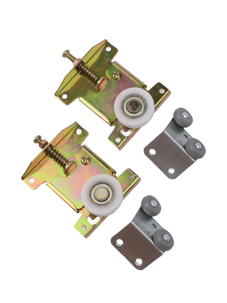 

Rolling Door Hardware Cabinet Track Wheels DIY Projects Anti-Derailment Wardrobe Pulley Furniture Wheels Anti-Derailment Feature China Mainland