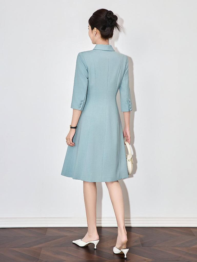 Nanyou Elegancka Formalna Dopasowana Sukienka Garniturowa Damska na Profesjonalne Okazje