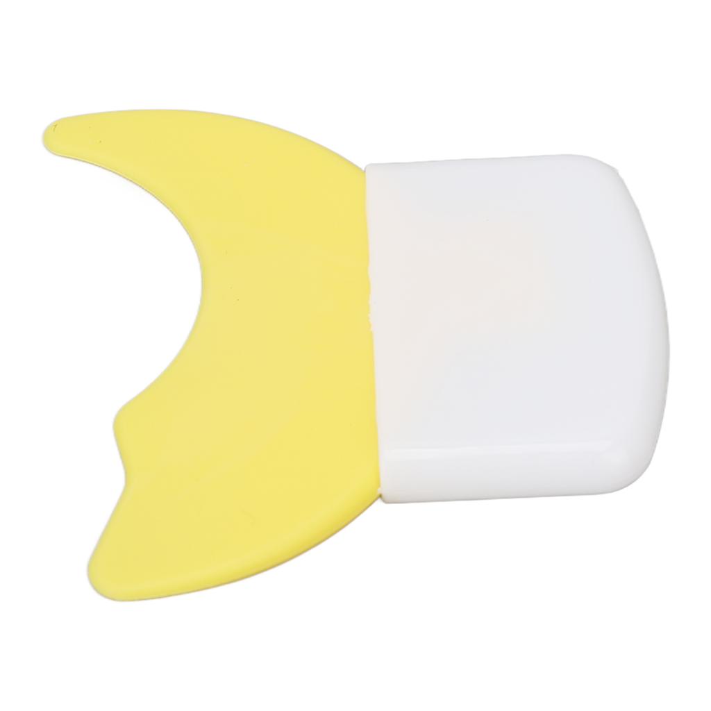 Half Moon Shape Silicone Eyeliner Aid Multifunctional Short Handle Silicone Winged Tip for Makeup Cosmetic