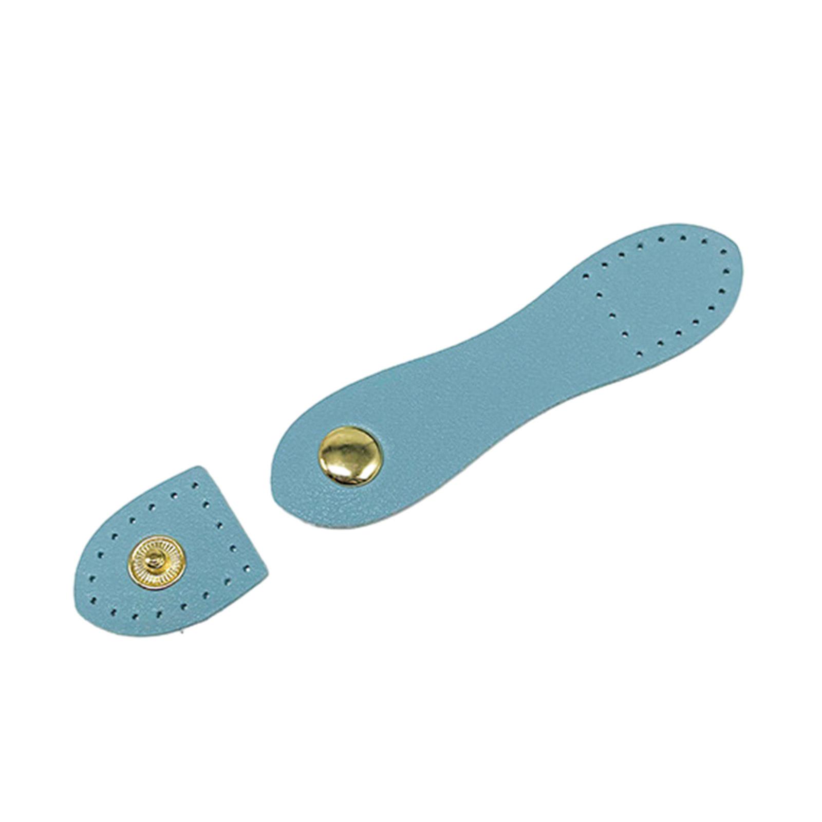 

ПУ сумка пряжка кнопки кошелек застежка дамская сумочка пряжка женский кошелек сумочка DIY аксессуары плечо сумка пряжка замок светло-синий