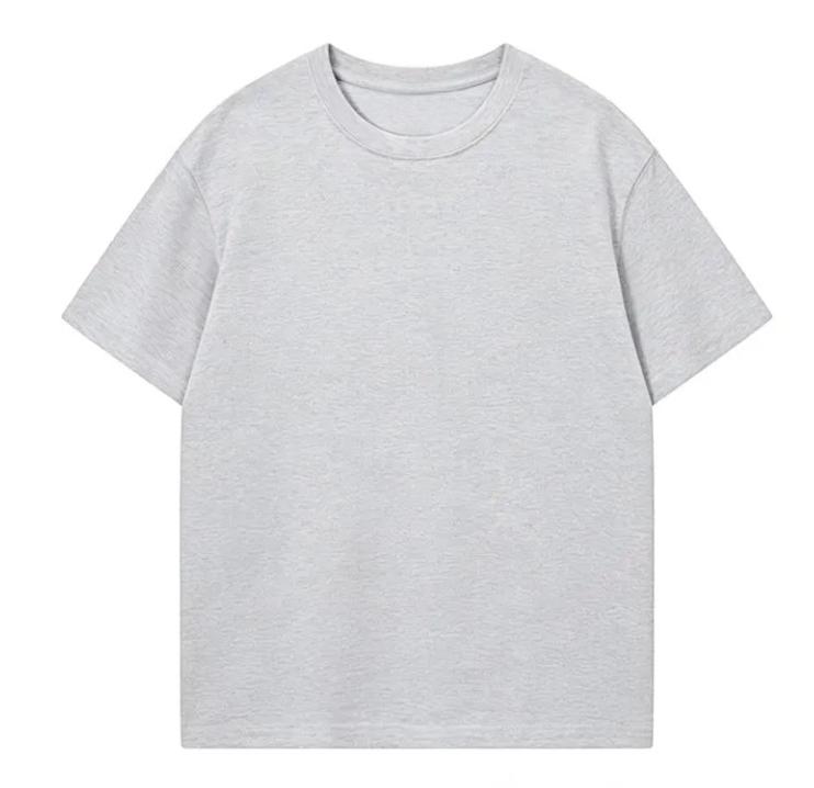 2026 New Couples Summer Loose And Versatile Sports Round Neck Solid Color Tshirt