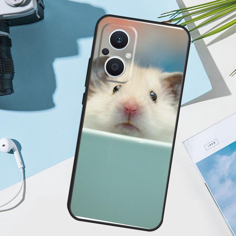Cute Lovely Pet Hamster Cover For OPPO Reno 14 Pro 10 11 12 13 14F 13F 12F 11F 7 8 Lite OPPO Find X9 X6 X5 X8 Pro Case
