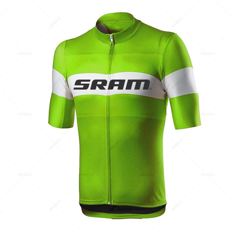 Sram Pro Cycling Clothing for Men, Road Bike Wear, Racing Clothes, Quick Dry, Bicycle Jersey Set, New