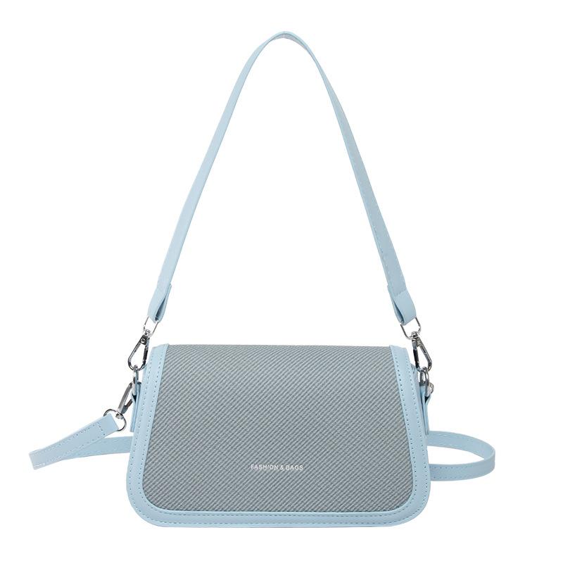 2025 new Korean version fashion temperament simple shoulder small square bag women's leisure commuting versatile high sense messenger bag