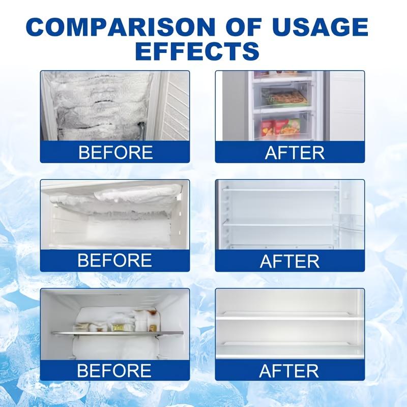 Refrigerator De-Icer and Defroster — Quick Ice Melting and Anti-Icing for Home Freezers | Suitable for Refrigerators and Rvs, Freezer Defrosti