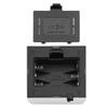 2er-Pack Quadratische Form LED-Lampenbasis Batteriebetrieben Display-Basis LED-Halter Ständer Glas Kunst