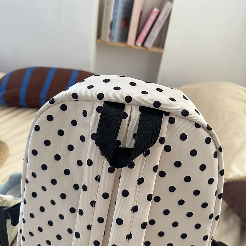 Women's Bow School Bag Student Backpack Lightweight School Backpack