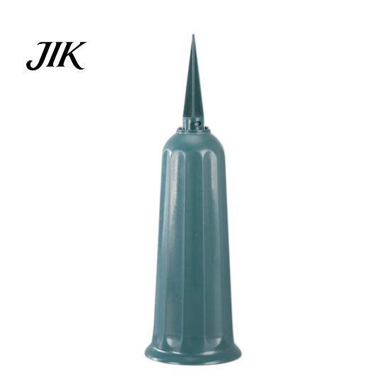 Anti-corrosion Flower Holder Cemetery Vase with Stake Weather-proof Durable Outdoor Garden Lawn Memorial Decoration