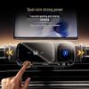 Foldable Phone Car Mount with Wireless Fast Charging - Compatible with Huawei & Samsung, Air Vent Clip