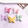 Mini Resin Flower & Butterfly Hair Clips DIY Kit with Stickers and Glue