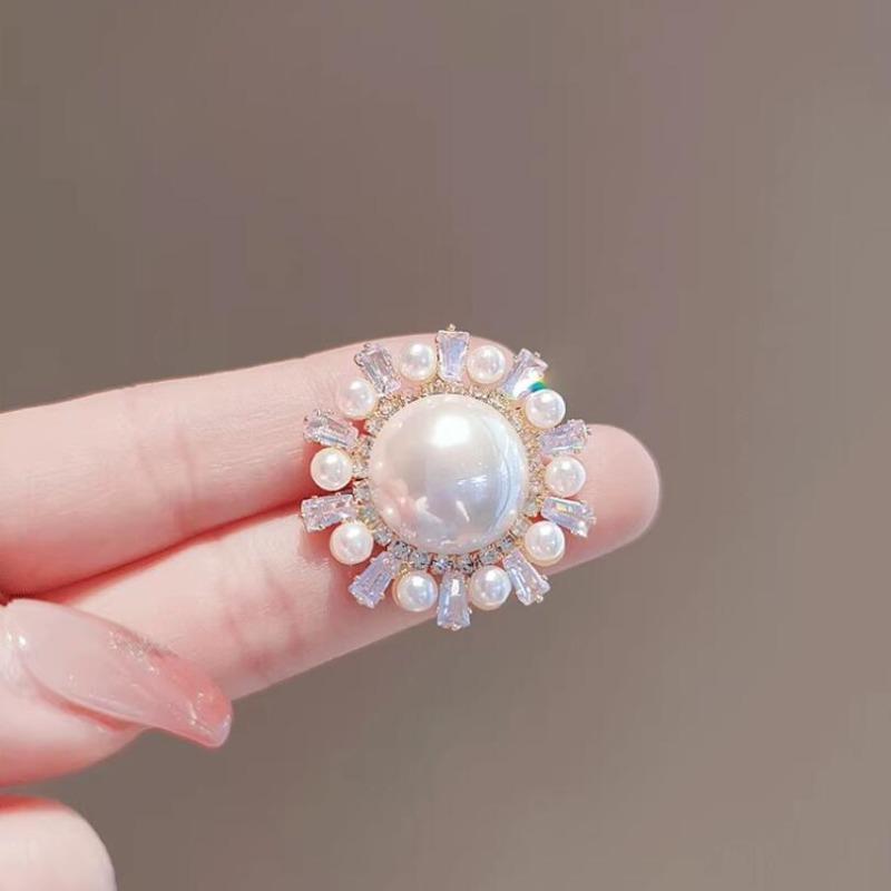 1 Stück Modische Brosche für Damen Exquisite Strass Geometrische Broschen Anstecknadeln Schmuck Zubehör Party Geschenke