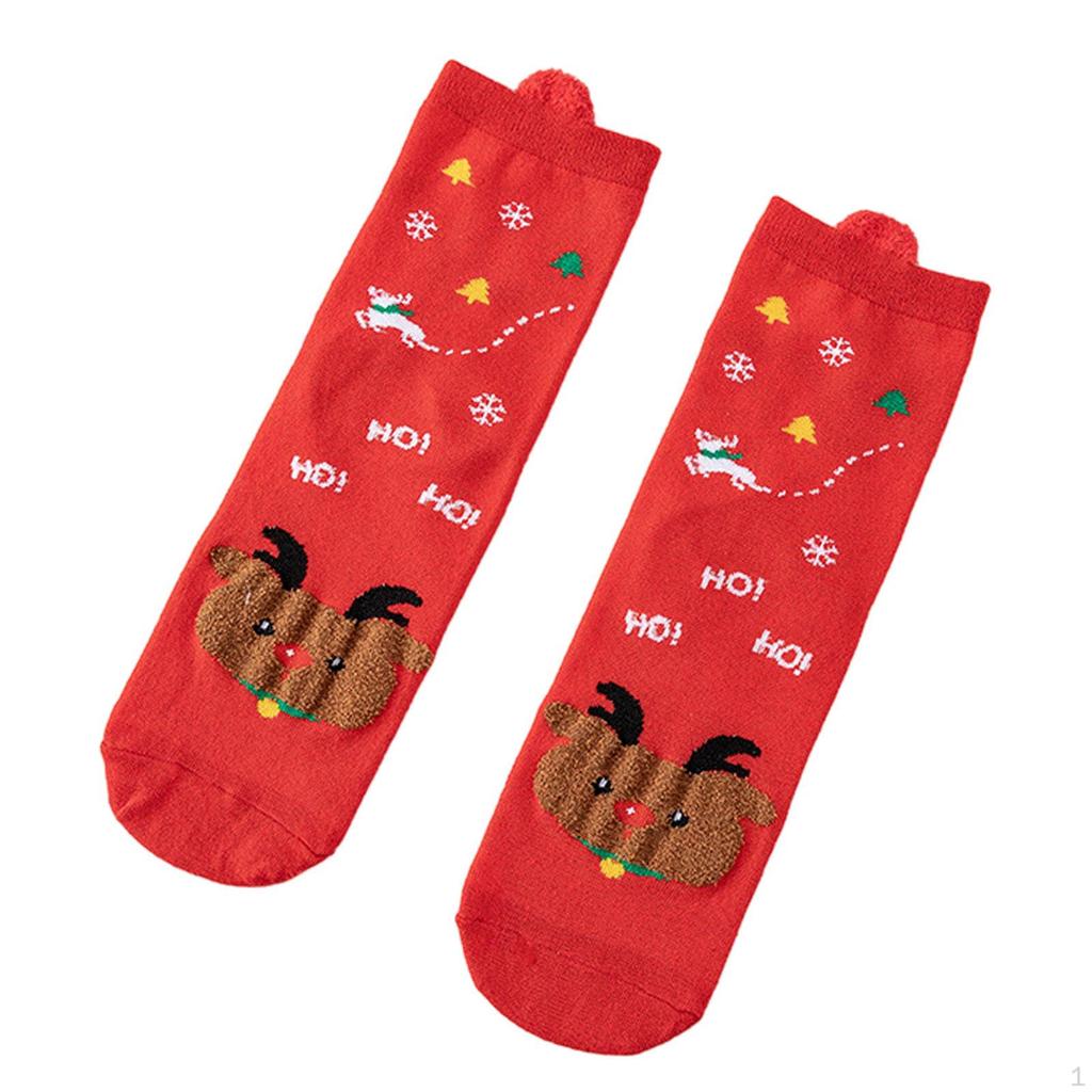 Meias de Natal para mulheres, meias engraçadas para feriados, decoração de Natal, presentes