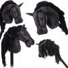 Horse Head On a Stick Hobby Horse Sound Plush Megadidi