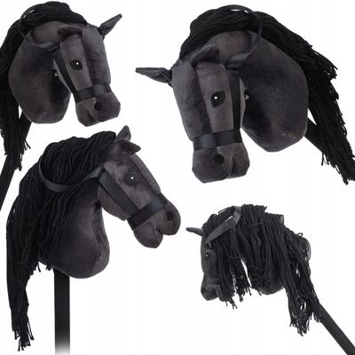 Horse Head On a Stick Hobby Horse Sound Plush Megadidi