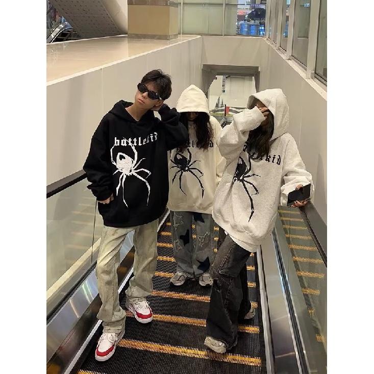 Men'S Hooded Hoodie In Spring And Autumn, Loose And Trendy Letter Printed Versatile Jacket, Men'S Long Sleeved Hoodie, Casual Top