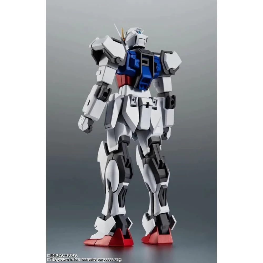 TAMASHII NATIONS ROBOT SPIRITS Mobile Suit Gundam SEED [SIDE MS] GAT-X105 Strike Gundam ver. A.N.I.M.E. Approximately 125mm PVC & ABS Painte