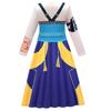 Kids Girls Anime Cartoon K-Pop Zoey Print T-shirt Skirt Bag Cloak Set Outfit Christmas Role Play Halloween Cosplay Costumes