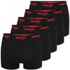 Wrangler pánské kufry bavlněné boxerky 22052 5 ks černé