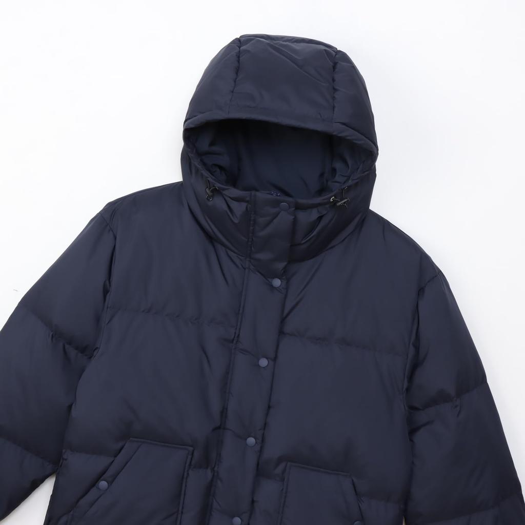 Champion Long Sleeve Hooded Jacket with Embroidered Script Midnight Blue Women's Zip-Down Logo, CW-C605,