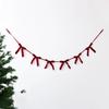 Festive Gatherings Christmas Banner Holiday Party Decor Approximately 180cm Charming Aesthetics Easy To Hang Elegant Design