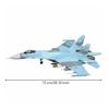 SU-27 Fighter Jet Model Alloy Toy for Collectors, Aviation Enthusiasts