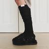 Droplet Knee Socks (black)