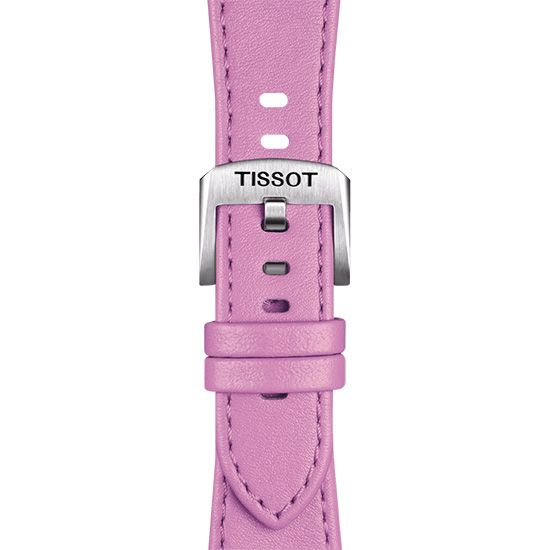 [Tissot] Pink Leather Strap T852.049.546