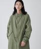WEGO Unisex Mod Kabát do chladného počasí Dlouhý Vojenský Nadměrný Volný Střih Khaki Pánský Kabát, Svrchní oděv, Oblečení, Kabát, Styl, Silueta, Střih, Podzimní/Zimní Oblečení,