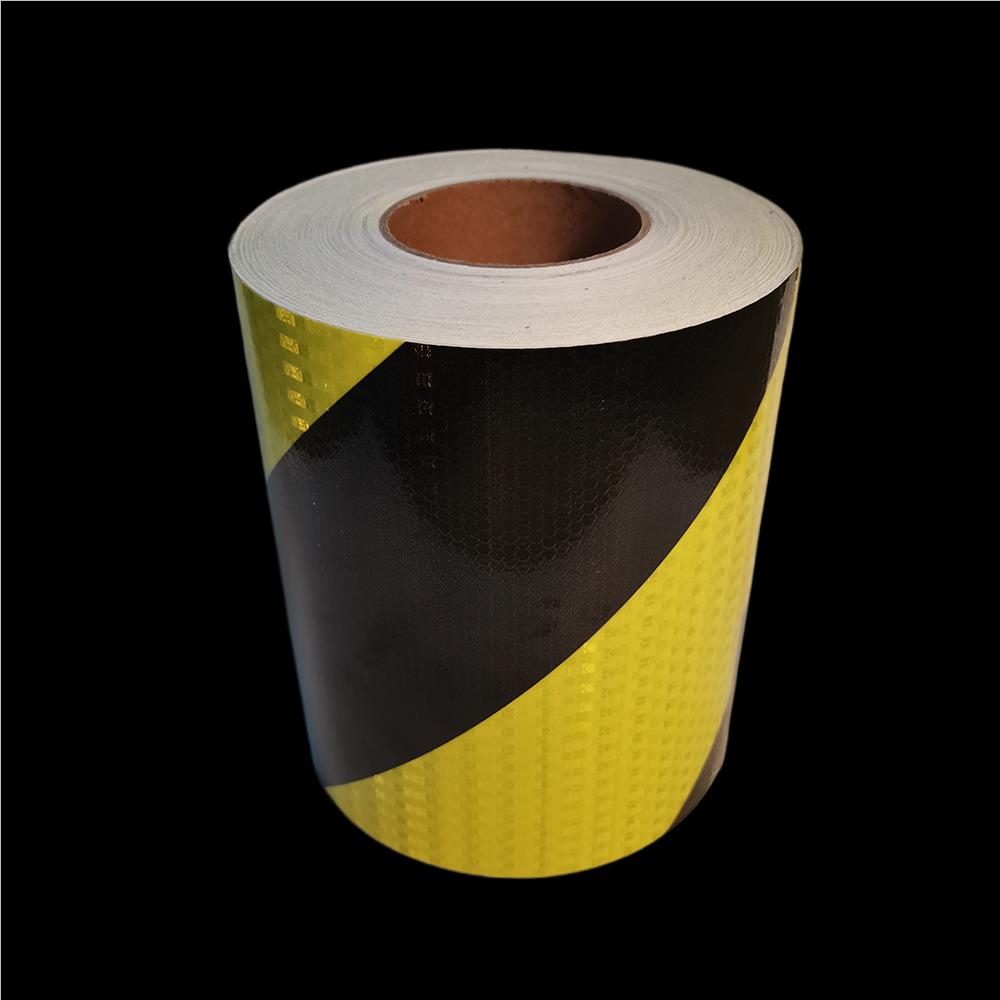 Vysoce viditelný keprový reflexní materiál 20 cm*1 m DIY pásky Vodotěsné bezpečnostní výstražné samolepky Samolepicí odrazky pro automobily