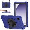 King PC Hybrid Silicone Tablet Case With 360° Rotatable Holder Hand Strap & Shoulder Strap For Samsung Galaxy Tab A11+ / A9+
