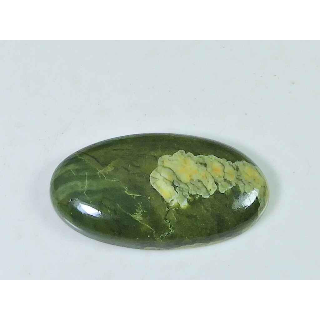 18X35X05MM Natural Jasper Oval Shape Healing Cabochon Loose Gemstone 32Cts. SK-4564