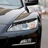 Car Styling Accessories Real Carbon Fiber Headlight Eyebrows Eyelids Trim for Mazda RX 8 RX8 2004-2008 Car Stickers High Quality