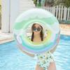 2026 New Summer Rainbow Cloud Sequins Swim Ring With Handle For Adults Thickened Safe Armpit Float Beach Party Toy