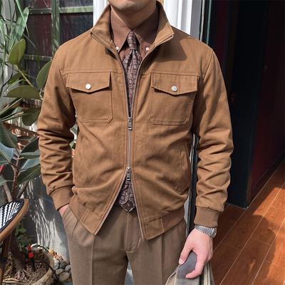 Jacke Herren Freizeit Lockere Jacke Herren Oberteil
