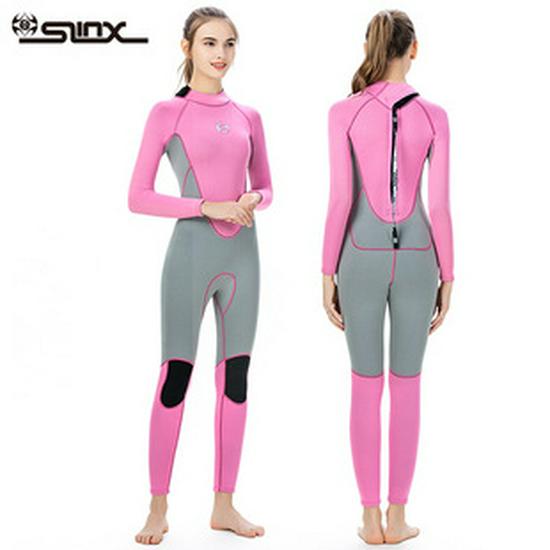 SLINX Women's 3mm Full Body Diving Suit with Sun and Cold Protection