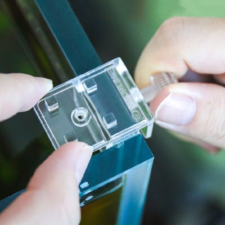 2 sztuki Klipsy mocujące siatkę przeciw wyskakiwaniu do akwarium