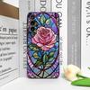 Colorful Glass Style Rose Flower Pattern Phone Case for Google Pixel 10 9 A 8 A 7A 6A 7 PRO 8 9 Pro XL 4G 5G Floral Soft Covers