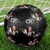 CR7 Gwiazda Piłki Nożnej Rozmiar 5 Piłka Piłkarska, kolorowa, odpowiednia dla wszystkich grup wiekowych, szyta maszynowo, materiał PVC, klasa turniejowa, wytrzymała i wysoko odbijająca
