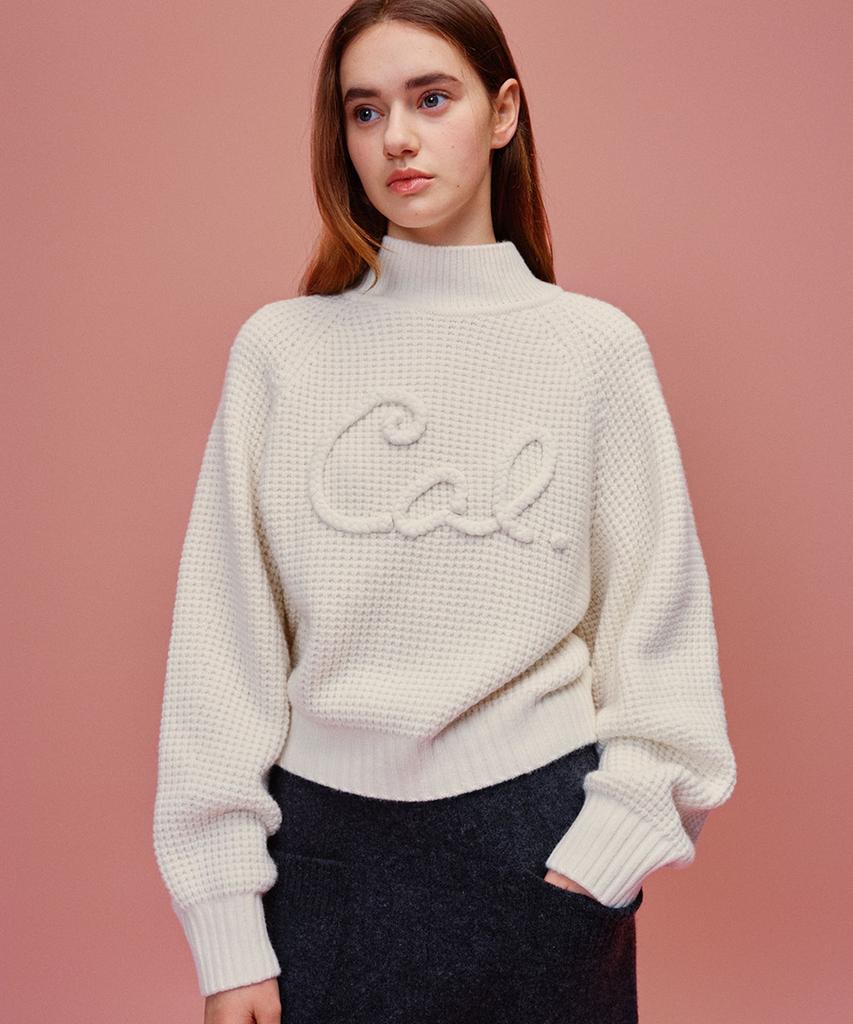 CALLAITE Stella Waffle Sweater