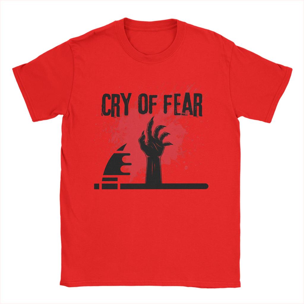 Unisex Women Graphic Print Simon Henriksson Cry of Fear Tee T Shirt Cotton Tshirts Clothing